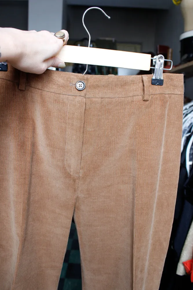 1990s Paul Stuart Mid Rise Corduroy Pants - 31" waist