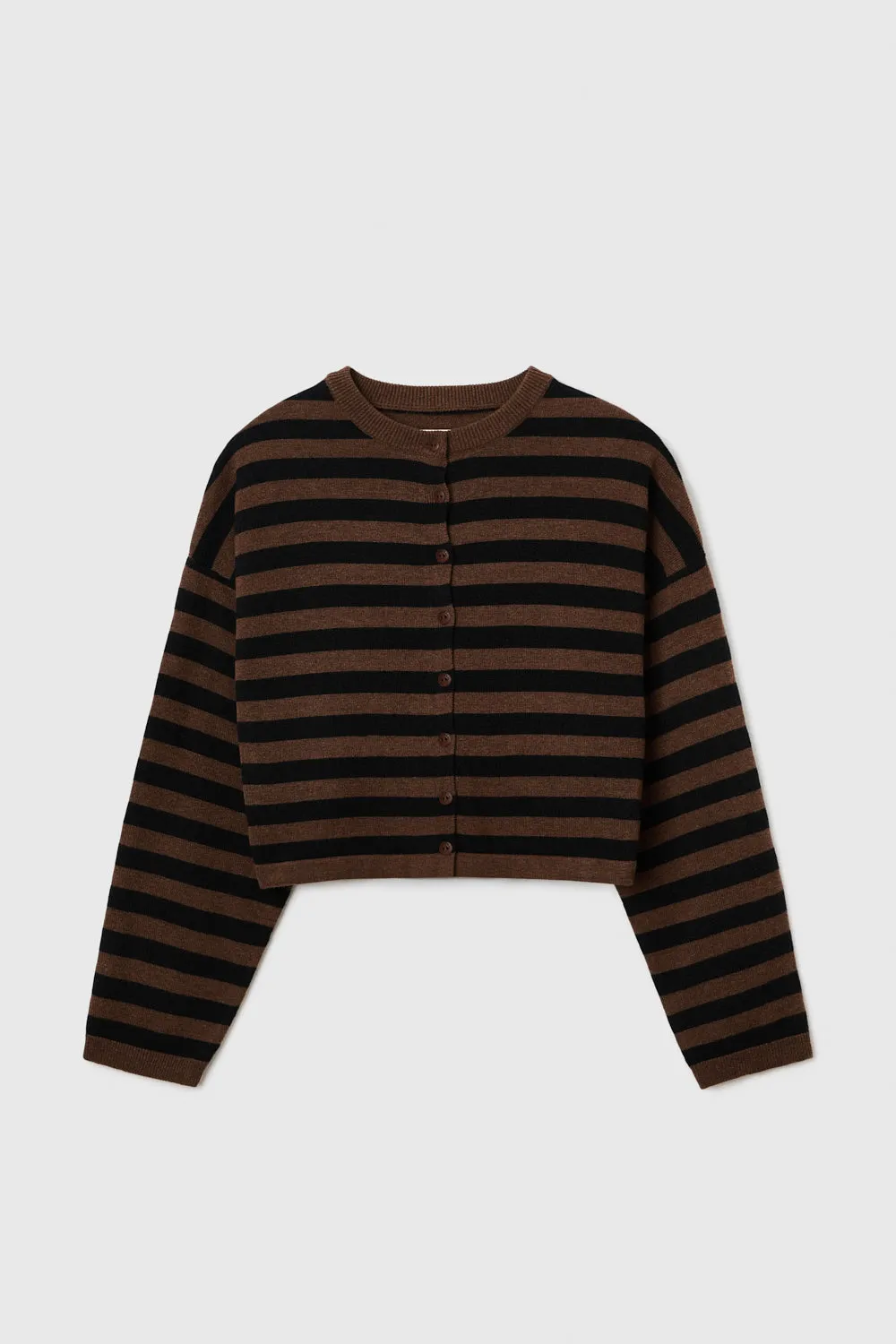 Cordera - Merino Wool Striped Cardigan
