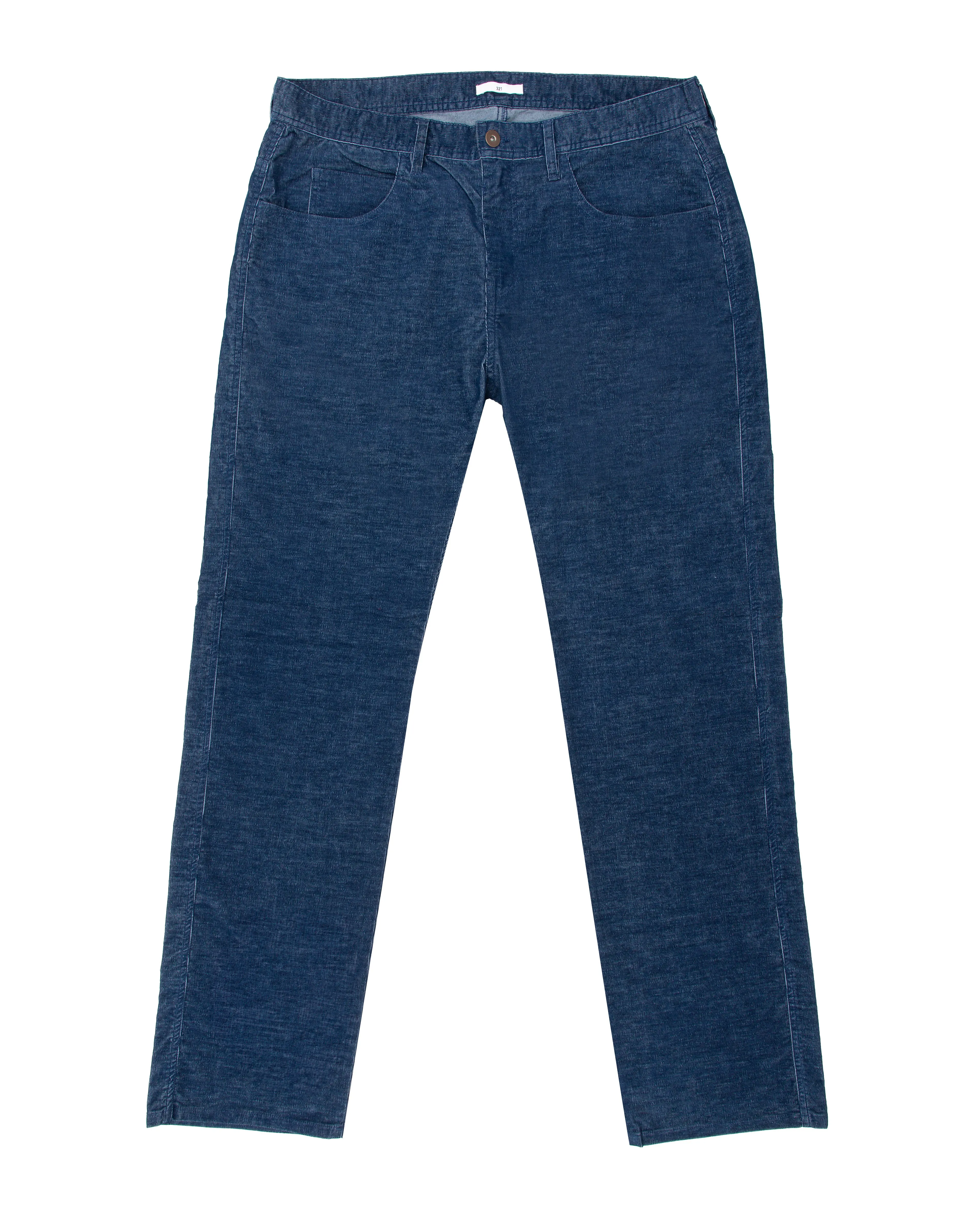 Corduroy 5 Pocket Jeans Blue
