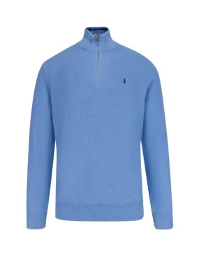 Cotton Half-Zip Sweater
