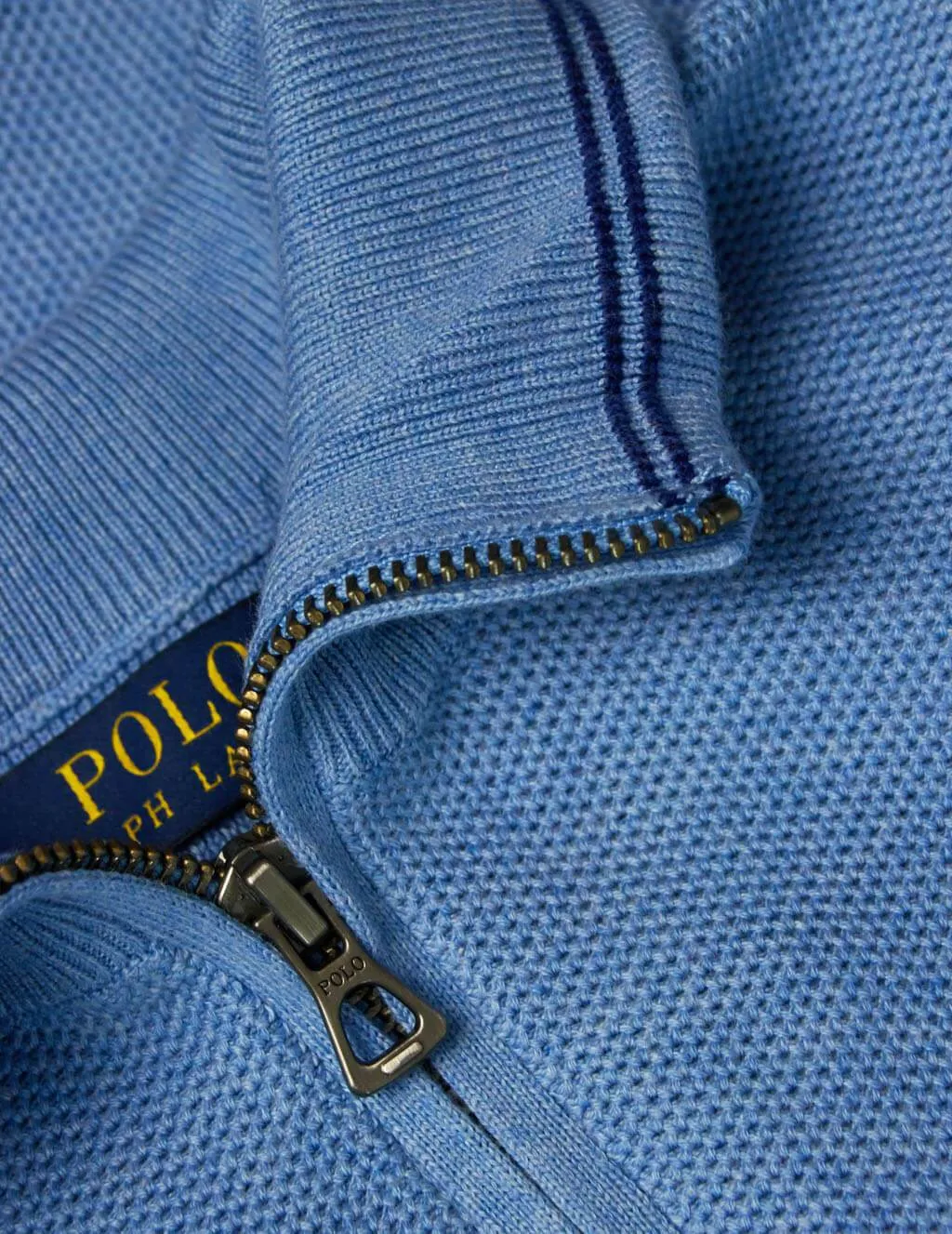 Cotton Half-Zip Sweater