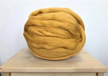 DIY Hand Knit Kit, Lap Throw 30x50 in, Merino wool