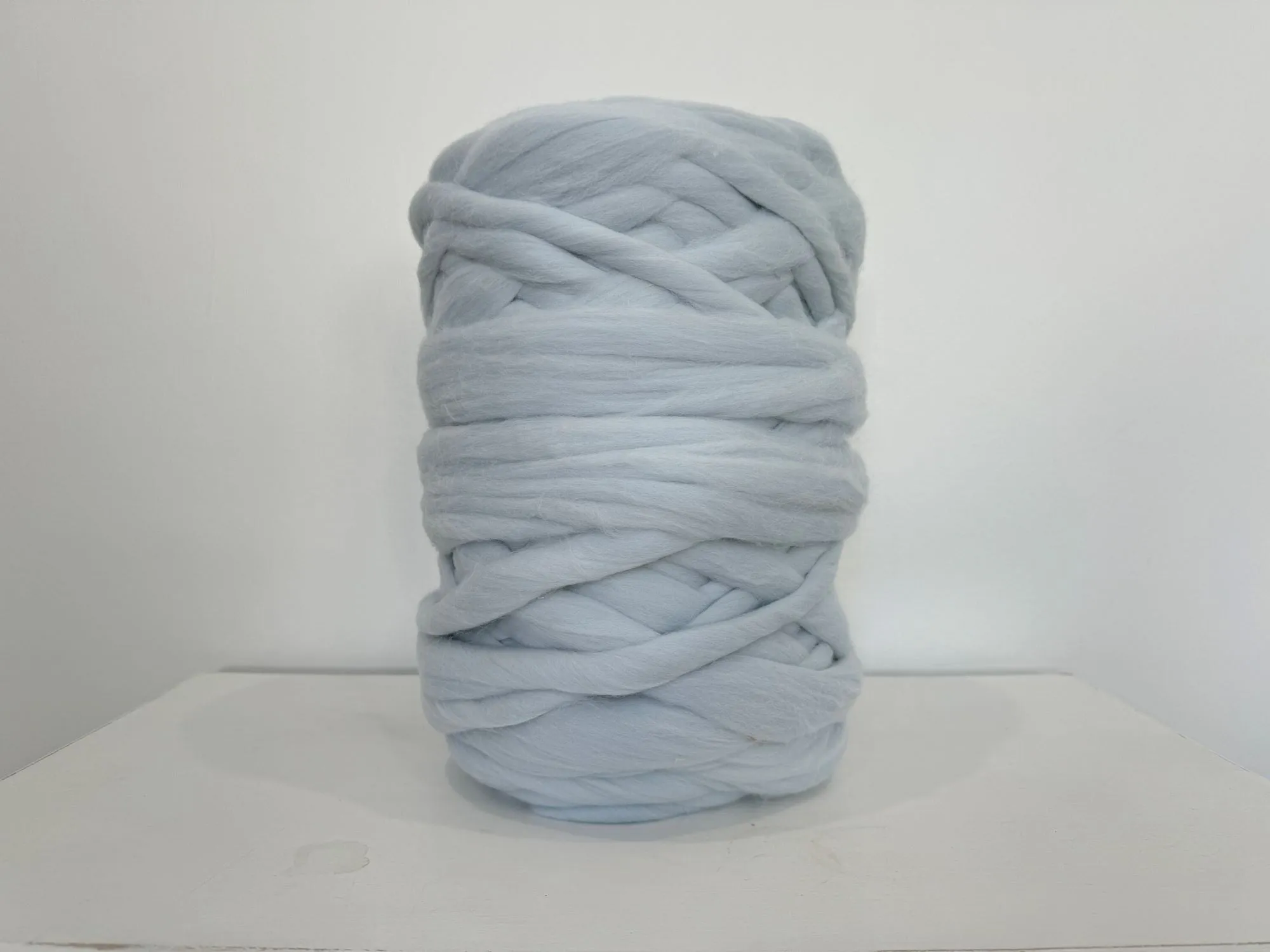 DIY Hand Knit Kit, Lap Throw 30x50 in, Merino wool