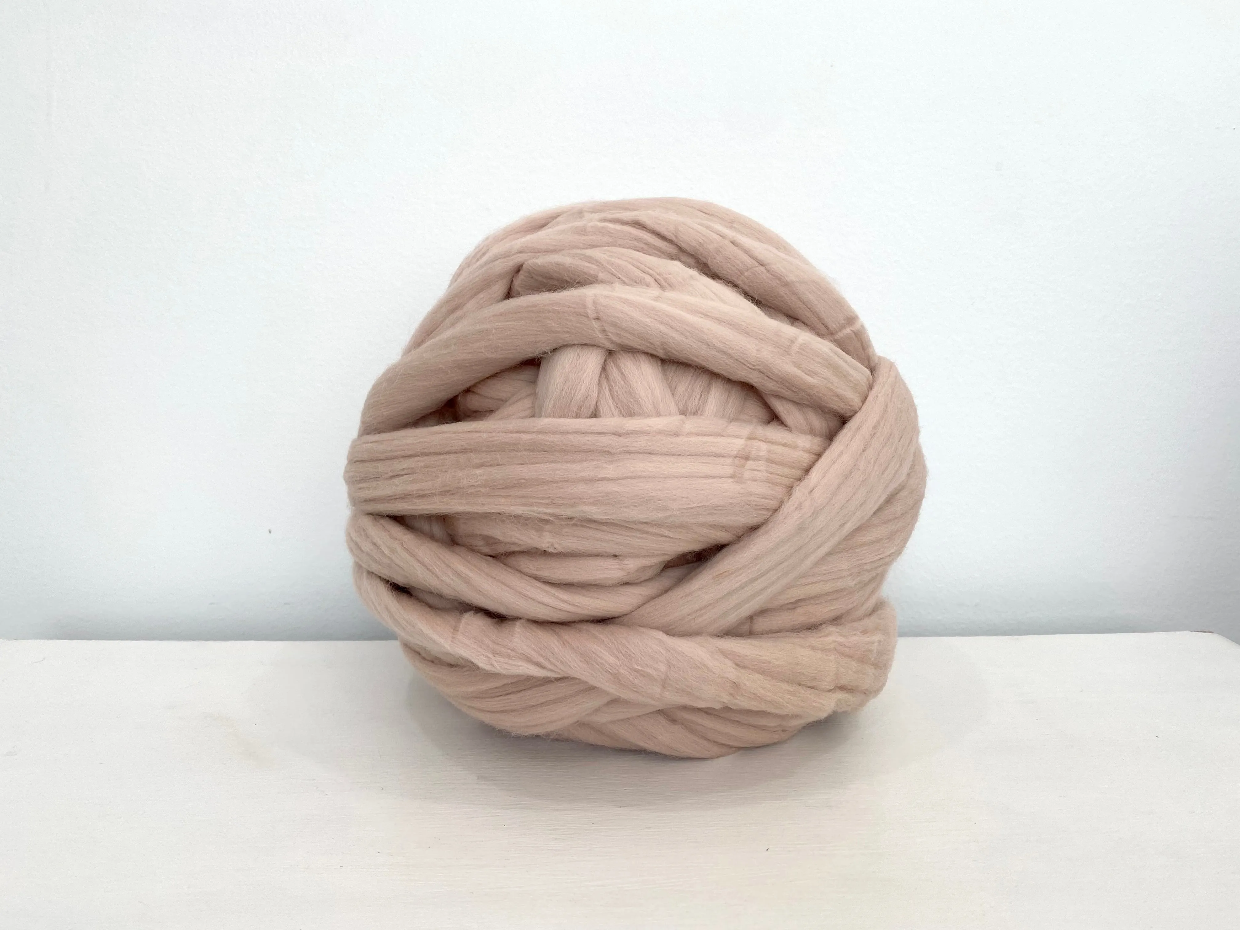 DIY Hand Knit Kit, Lap Throw 30x50 in, Merino wool