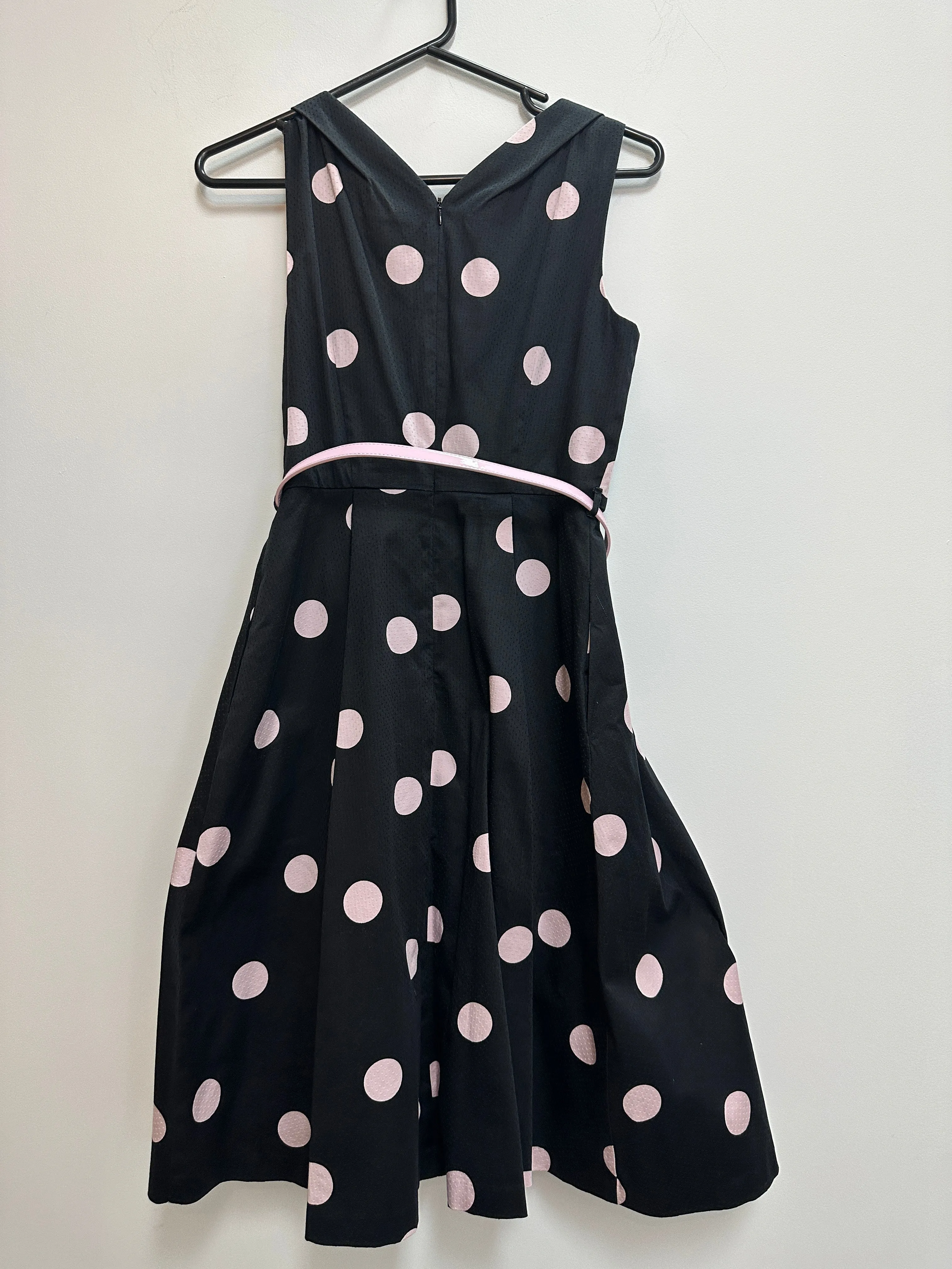 Girls Wanna Have Fun Dress in Black & Pink