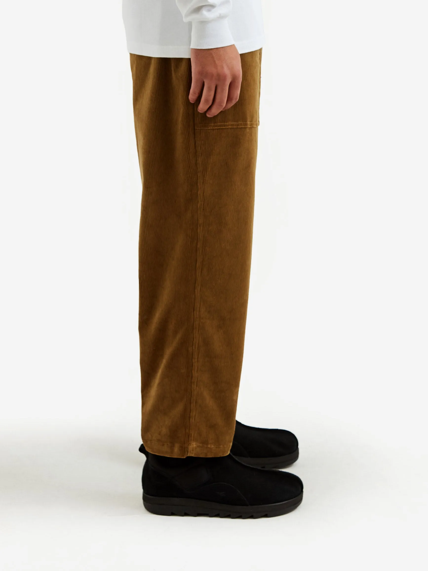 Gramicci Corduroy Loose Tapered Pant - Mocha Beige