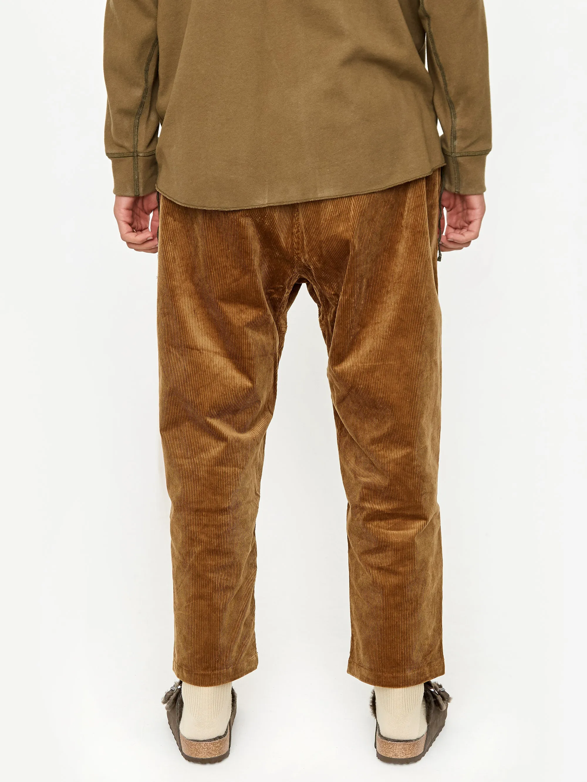 Gramicci Corduroy Loose Tapered Pant - Mocha Beige