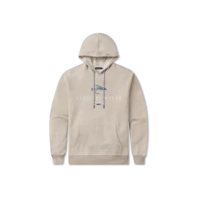 Hecho Heather Hoodie - Fly Outlines