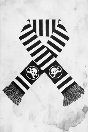 Skull N Bones Knit Scarf